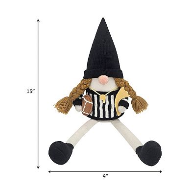 Celebrate Together™ Fall Football Referee Gnome Shelf Sitter Table Decor