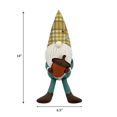 Celebrate Together™ Fall Gnome with Acorn Shelf Sitter Table Decor