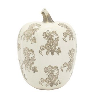 Celebrate Together™ Fall Large Ceramic Leaf Pumpkin Table Decor