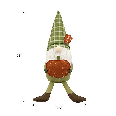 Celebrate Together™ Fall Gnome with Pumpkin Shelf Sitter Table Decor