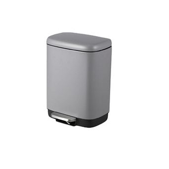 Step on Trash Can, Hands-Free Foot Pedal Garbage Bin with Odor Control Lid