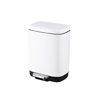 Step on Trash Can, Hands-Free Foot Pedal Garbage Bin with Odor Control Lid