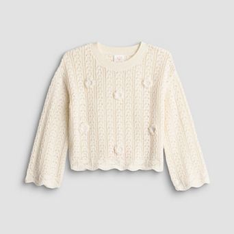 Girls 4-12 Jumping Beans® Embellished Sweater