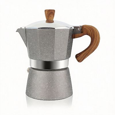 3 Cup 5 Oz Moka Pot Stovetop Espresso Maker
