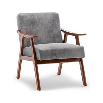 Stylish Chair with Solid Wood Frame