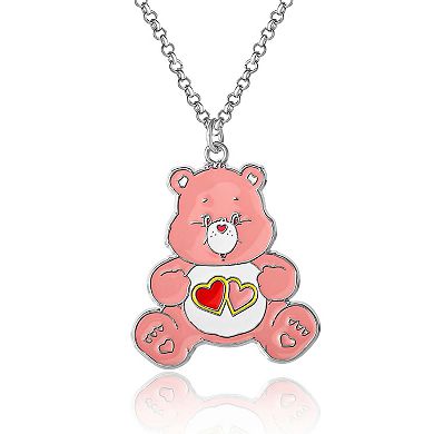 Care Bears BFF Necklace for 2 Grumpy Bear Love a Lot Bear Officially Licensed