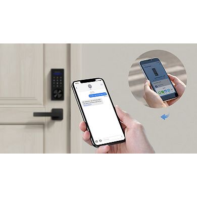 Philips Home Access 1000 Series Single Cylinder Electronic Deadbolt with Lever Set