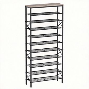 10 tier Shoe Rack Organizer Entryway Hallway Closet Dorm