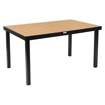 Woodlike Outdoor Dining Table