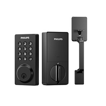 Philips Smart Wi-Fi Door Lock with Push Button Lighted Keypad and Handle Set