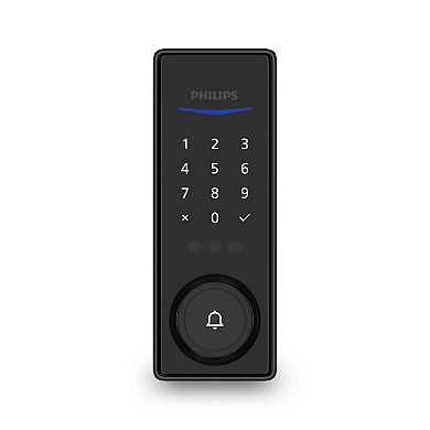 Philips Wi-Fi Smart Deadbolt with Palm Recognition & Handle