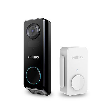 Philips Home Access 2K Dual-Cam Video Doorbell