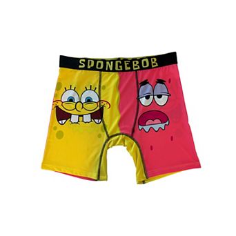Men's SpongeBob SquarePants & Patrick Character Graphic Boxer Briefs