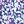 Purple Blue Floral