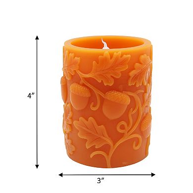 Celebrate Together™ Fall Acorn LED Pillar Candle