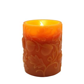 Celebrate Together™ Fall Acorn LED Pillar Candle