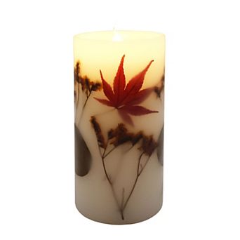 Celebrate Together™ Fall Short Leaves LED Pillar Candle