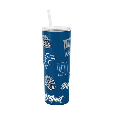 Logo Brands Detroit Lions 30oz Dreamweave Straw Tumbler