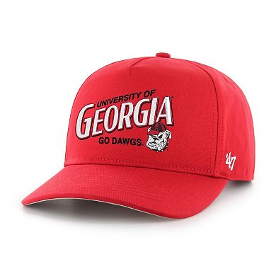 Men's '47 Red Georgia Bulldogs Relaxed Fit Hitch Adjustable Hat