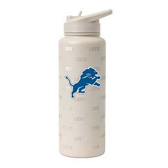 Logo Brands Detroit Lions 34oz. Sand Ghost Quencher Bottle