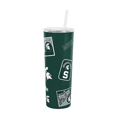 Logo Brands Michigan State Spartans 30oz Dreamweave Straw Tumbler
