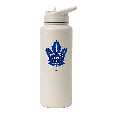 Logo Brands Toronto Maple Leafs 34oz. Sand Ghost Quencher Bottle