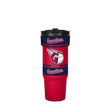 Logo Brands Cleveland Guardians 30oz. Colorblock 2.0 Top Handle Tumbler