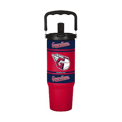 Logo Brands Cleveland Guardians 30oz. Colorblock 2.0 Top Handle Tumbler