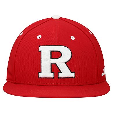 Men's adidas Scarlet Rutgers Scarlet Knights On-Field Baseball Fitted Hat