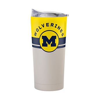 Logo Brands Michigan Wolverines 20oz. Horizon Powder Coat Tumbler