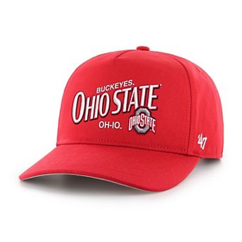 Men's '47 Scarlet Ohio State Buckeyes Relaxed Fit Hitch Adjustable Hat