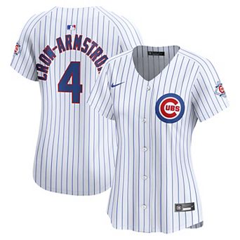 Women's Nike Pete Crow-Armstrong White Chicago Cubs 150th Anniversary Limited Jersey