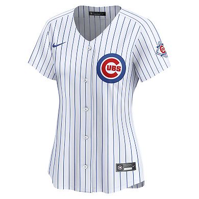 Women's Nike Pete Crow-Armstrong White Chicago Cubs 150th Anniversary Limited Jersey