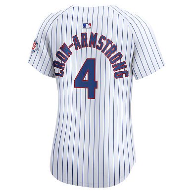 Women's Nike Pete Crow-Armstrong White Chicago Cubs 150th Anniversary Limited Jersey