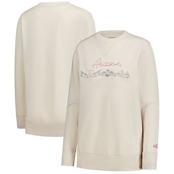 Women's Natural Arizona Wildcats Campus Vintage Wash Fleece Sweatshirt