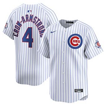 Men's Nike Pete Crow-Armstrong White Chicago Cubs 150th Anniversary Limited Jersey