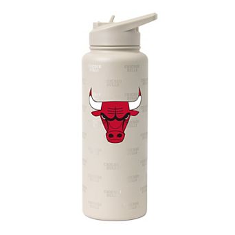 Logo Brands Chicago Bulls 34oz. Sand Ghost Quencher Bottle