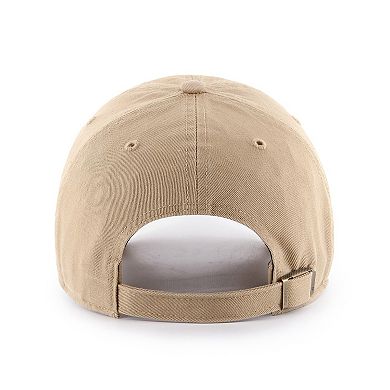 Men's '47 Khaki Texas Longhorns Region Clean Up Adjustable Hat