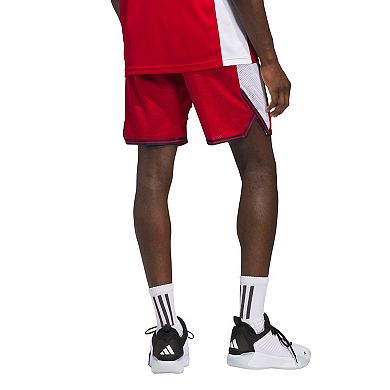 Men's adidas Red St. John's Red Storm Replica Swingman Shorts