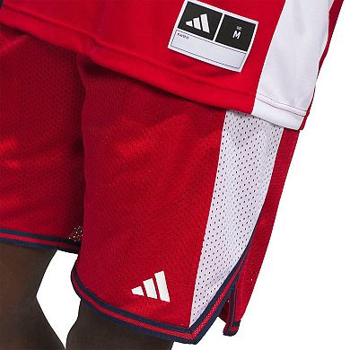 Men's adidas Red St. John's Red Storm Replica Swingman Shorts