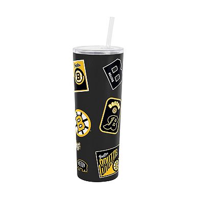 Logo Brands Boston Bruins 30oz Dreamweave Straw Tumbler