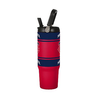 Logo Brands Minnesota Twins 30oz. Colorblock 2.0 Top Handle Tumbler