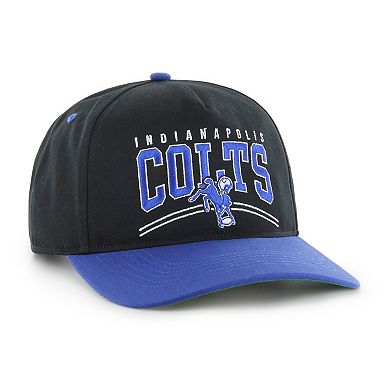 Men's '47 Black Indianapolis Colts Flection Relaxed Hitch Adjustable Hat