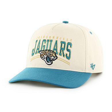 Men's '47 Natural Jacksonville Jaguars Flection Relaxed Hitch Adjustable Hat