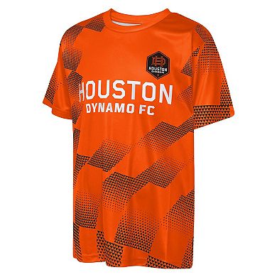 Youth Outerstuff Orange Houston Dynamo FC Sheer Thrill T-Shirt