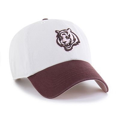 Unisex '47 Stone/Burgundy Cincinnati Bengals Love Letter Clean Up Adjustable Hat