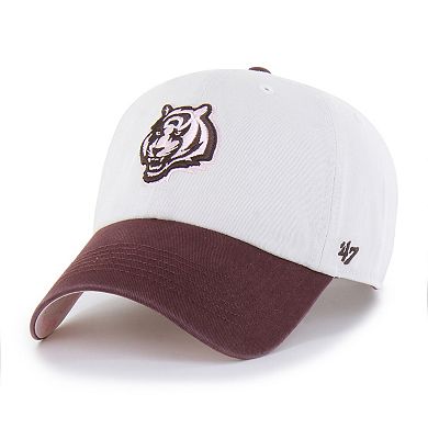 Unisex '47 Stone/Burgundy Cincinnati Bengals Love Letter Clean Up Adjustable Hat
