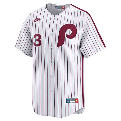 Men's Nike Bryce Harper White Philadelphia Phillies Cooperstown Collection Limited Jersey