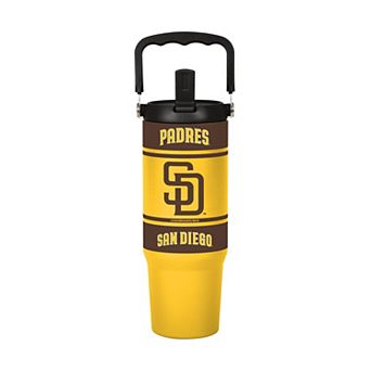 Logo Brands San Diego Padres 30oz. Colorblock 2.0 Top Handle Tumbler