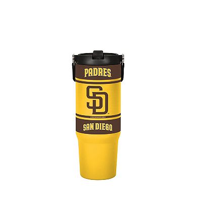 Logo Brands San Diego Padres 30oz. Colorblock 2.0 Top Handle Tumbler